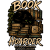 Book Hoarder Collection with Black Cat