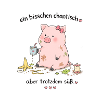 Kuscheliges Chaotisches Schweinchen-Design