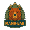 Mama Bär Berg Wildnis