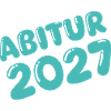 Abitur 2027 Typographie rétro