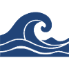 Wave Minimal Sea Beach Holiday Gift