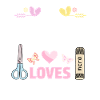 Mädchen liebt Scrapbooking
