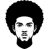 Afro man