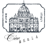 Rome Basilica Stamp Art