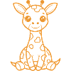 Bébés girafes