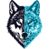 Pixel Wolf Cyber Spirit Streetwear