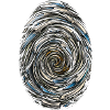 Metal Swirl Spiral Pattern