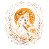 Halloween, Bigfoot, Moon, Pumpkin