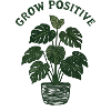 Positive Grow Monstera Pattern