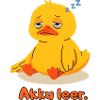 Ente Akku leer