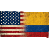 USA Paraguay Friendship Flag Identity