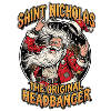 Heavy Metal Santa Claus
