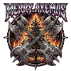 Merry Axemas Heavy Metal
