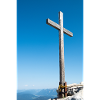 Summit cross in the German Alps