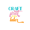Craft first, talk later