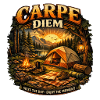 Carpe Diem Campfire Sunset