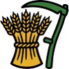 Getreide Sense Ernte Icon