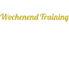 Wochenendtraining mit Korkenzieher