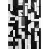 Geometric relief black white