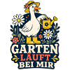 Garten läuft bei mir – Garten-Gans