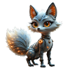Cyber Renard Bleu