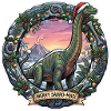 Brachiosaurus Christmas