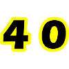 40 Number Symbol
