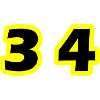 34 Symbole numérique