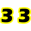 33 Number Symbol