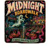 Midnight Boardwalk Retro Halloween Gamer Shirt