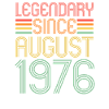 Legendary since August 1976, birthday
