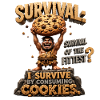 Höhlenmensch mit Cookies: Überleben