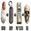 AntiKonsum Baby Skull Satire
