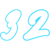 32 Zahl symbol