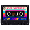 Retro Cassette Pixel Art