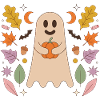 Pumpkin Hug Ghost