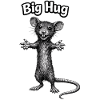 Große Umarmung Ratte