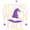 Resting Witch Face Hexenhut