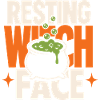 Resting Witch Face Hexenkessel