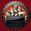 Retro-Kino-Holzbrett