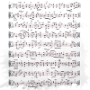 Schwarzweiß Notenblatt mit Rand