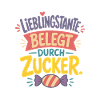 Lieblingstante Belegt durch Zucker