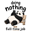 Panda Doing Nothing FullTime Job