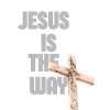 Jesus Is The Way Cross Graphic