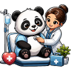 Panda Patient Doctor Visit