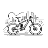 Urban EBike Lineart