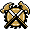 Blason du marteau artisan