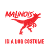 Belgian Malinois Velociraptor Costume