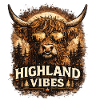 Highland Vibes in Sepia