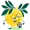 Children's Football Lemon